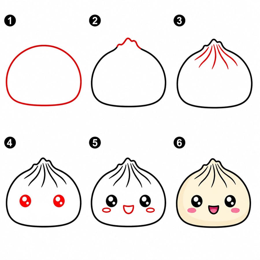 Ravioli mignon dessin