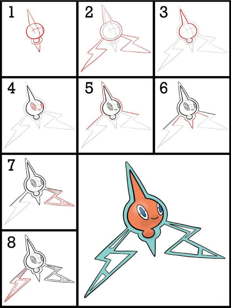 Rotom dessin