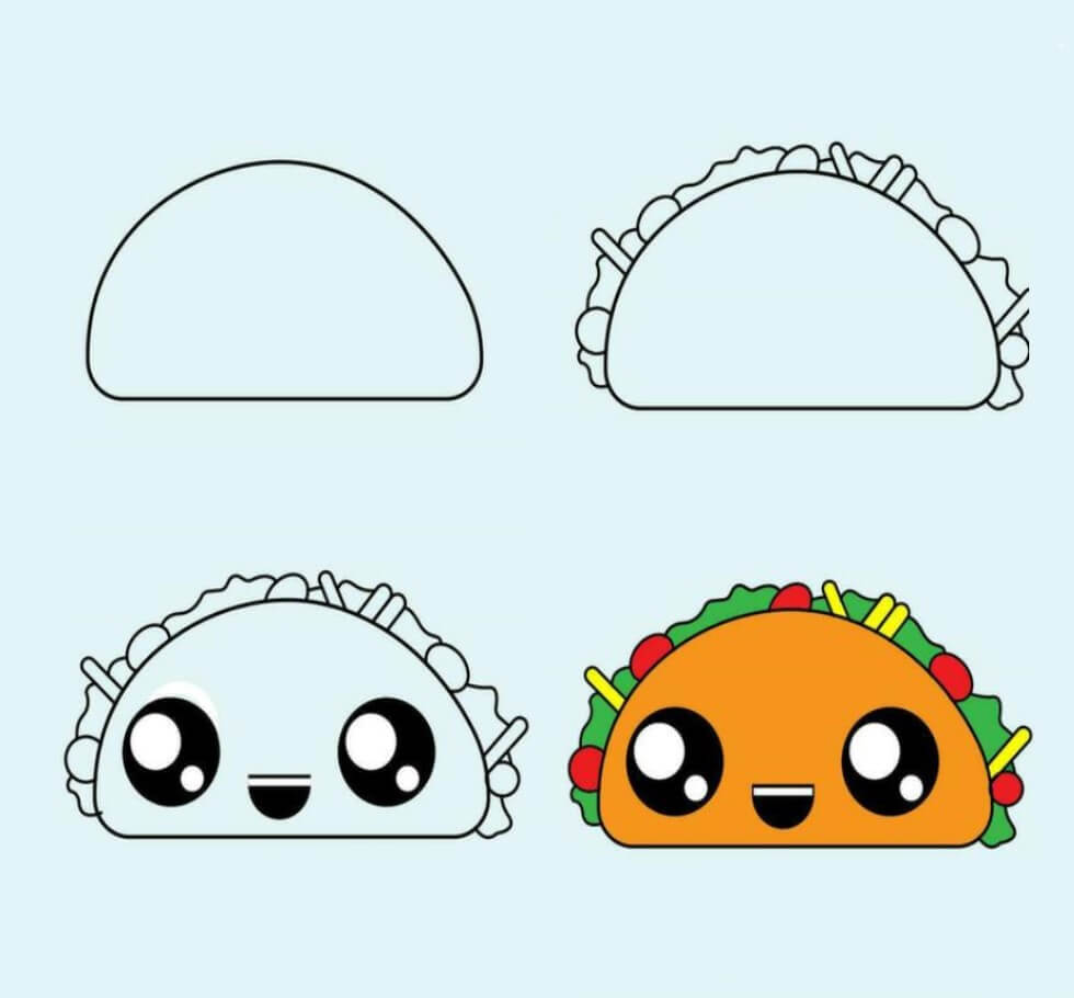 Tacos mignons (2) dessin