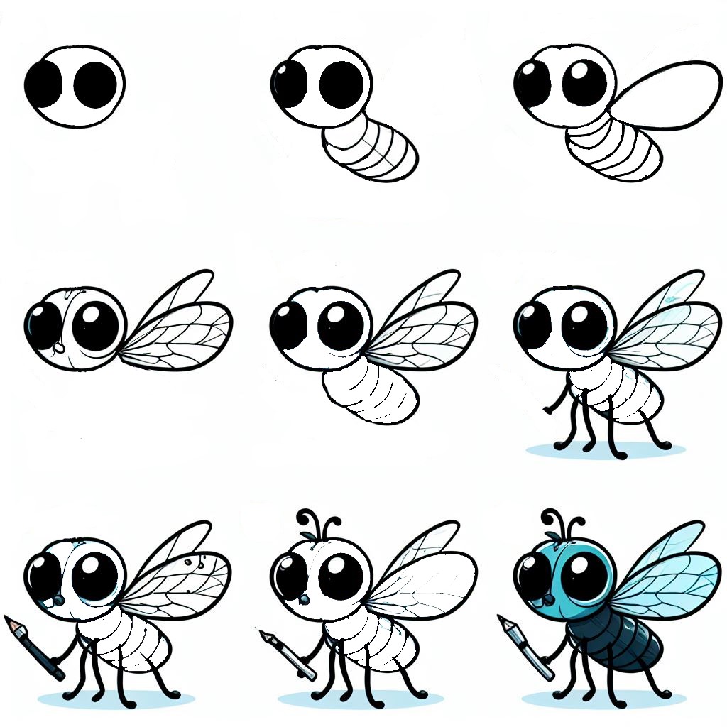 Une idée de mouche (14) dessin