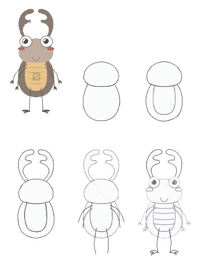 Une idée de scarabée (13) dessin
