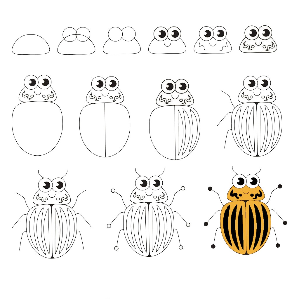 Une idée de scarabée (14) dessin