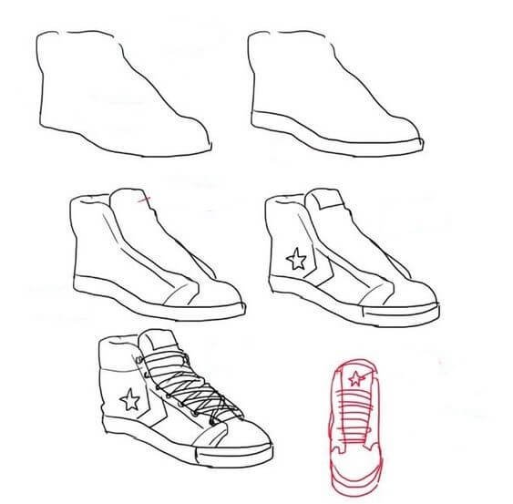 Idée chaussures (21) dessin