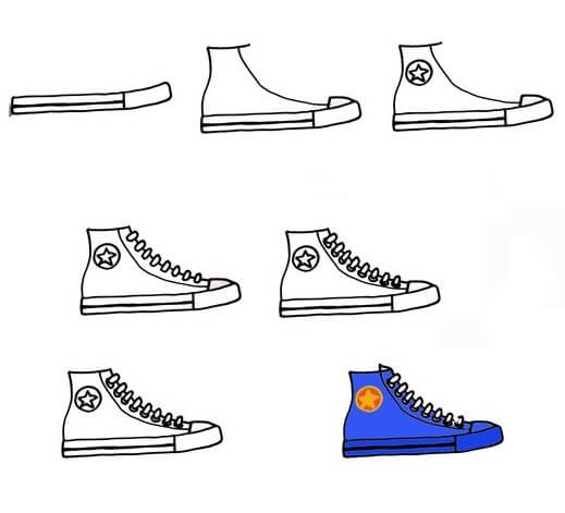 Idée chaussures (9) dessin