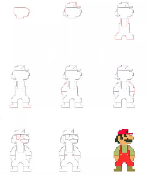 Idée de Mario (20) dessin