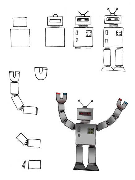 Idée de robot (12) dessin