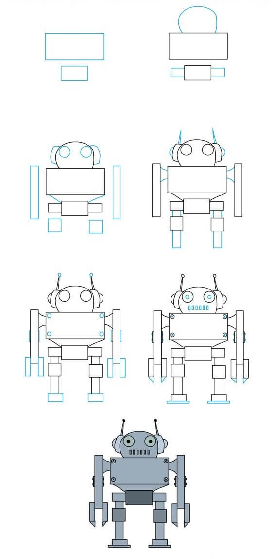 Idée de robot (22) dessin