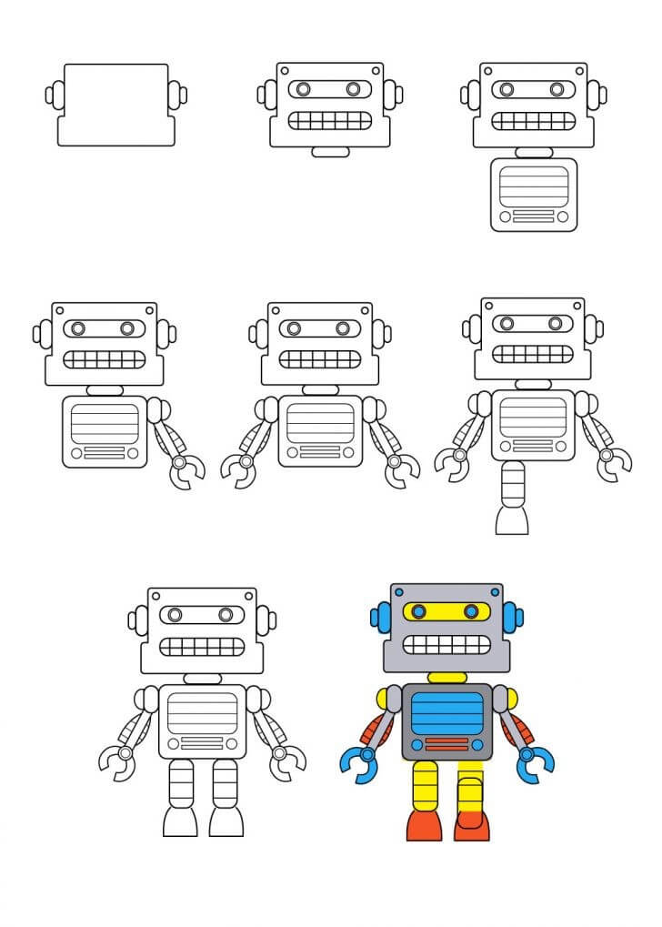 Idée de robot (31) dessin