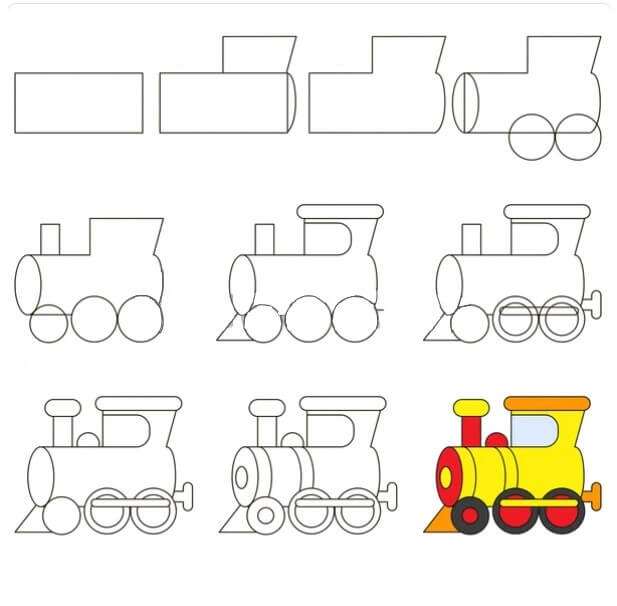 Idée de train (19) dessin