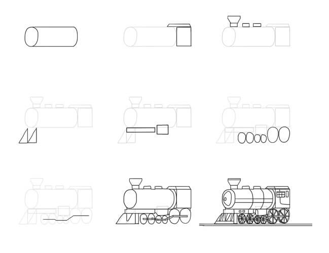 Idée de train (24) dessin