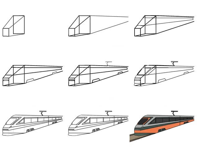 Idée de train (25) dessin