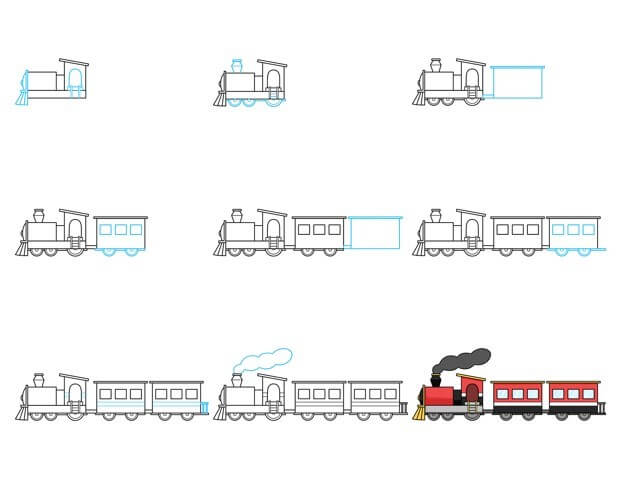 Idée de train (28) dessin