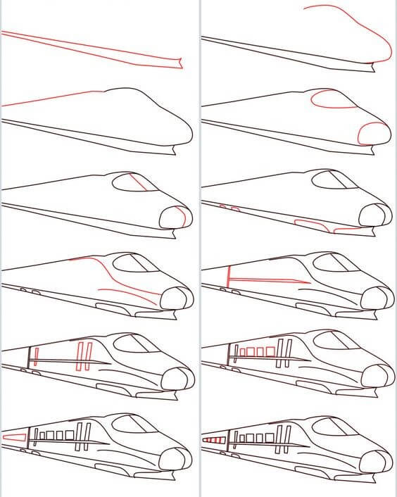 Idée de train (6) dessin