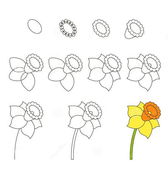 Idée fleur (15) dessin