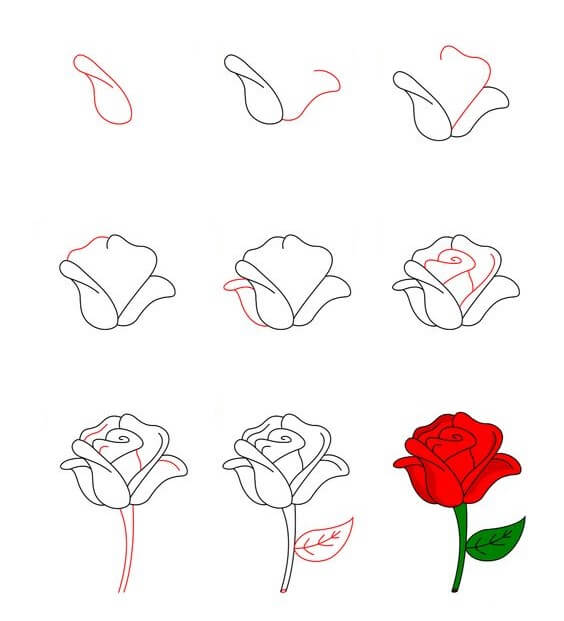 Idée fleur (16) dessin