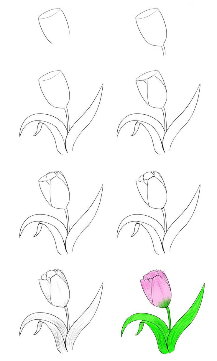 Idée fleur (2) dessin