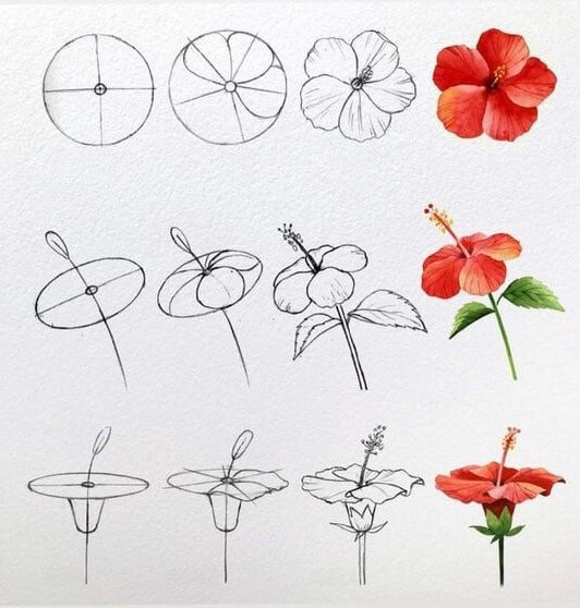 Idée fleur (24) dessin