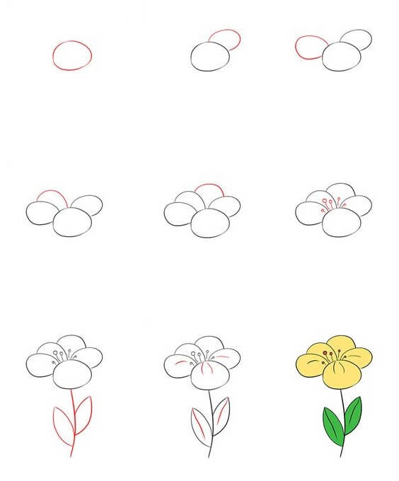 Idée fleur (26) dessin