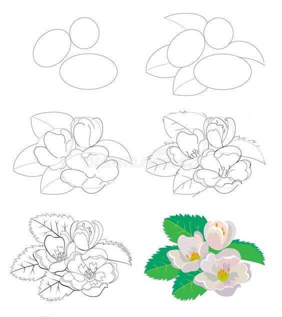 Idée fleur (35) dessin