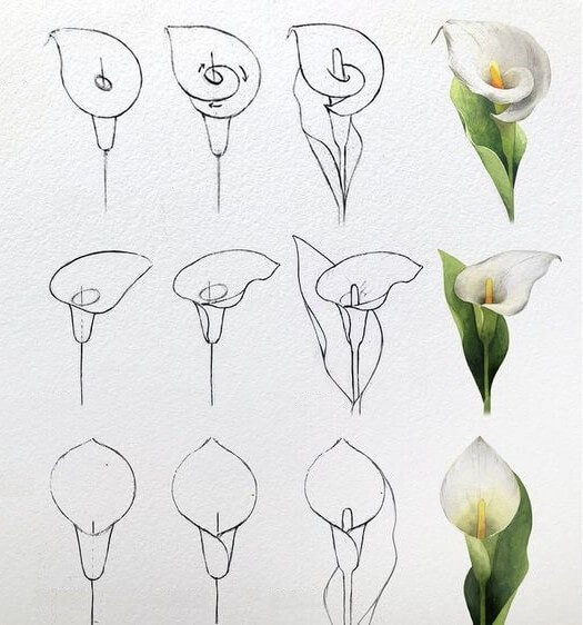 Idée fleur (38) dessin