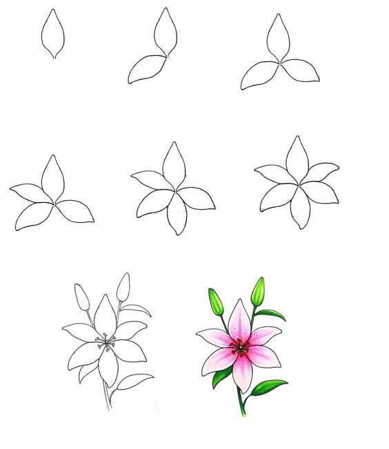 Idée fleur (41) dessin