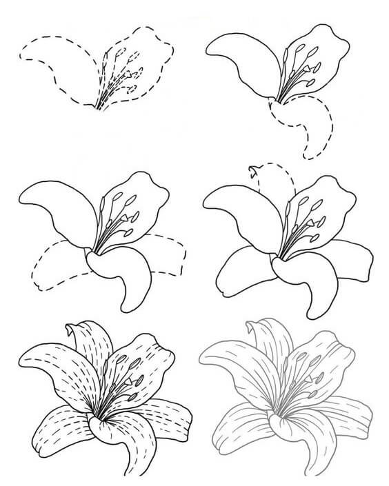 Idée fleur (42) dessin