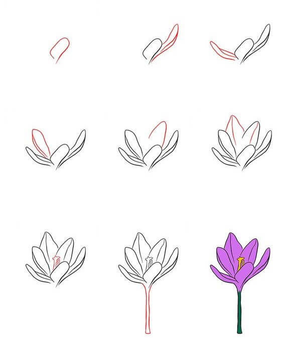 Idée fleur (44) dessin