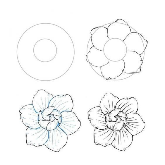 Idée fleur (45) dessin
