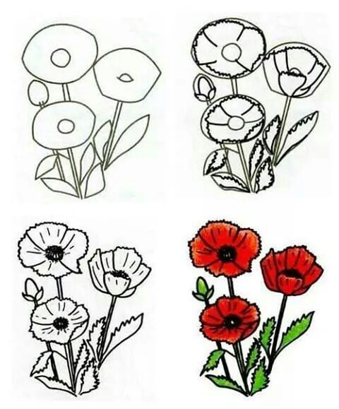Idée fleur (46) dessin