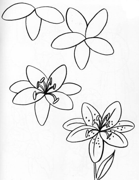 Idée fleur (47) dessin