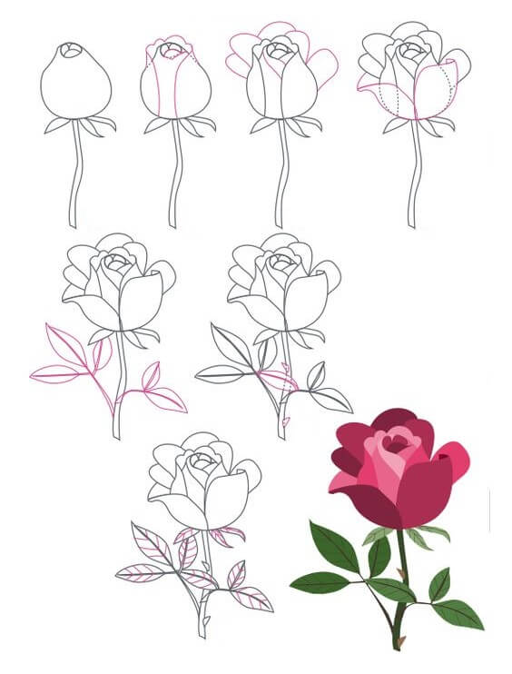 Idée fleur (48) dessin