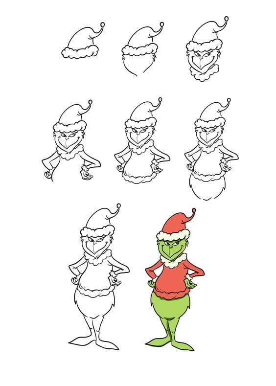 Idée Grinch (12) dessin