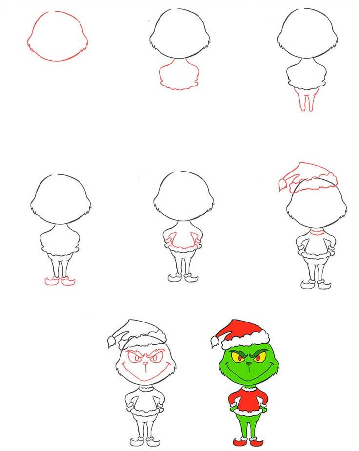 Idée Grinch (9) dessin