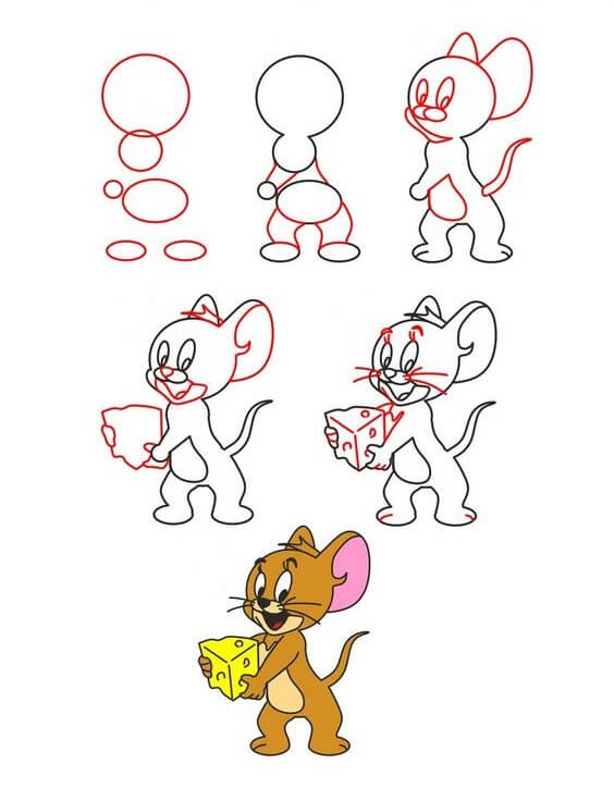 Idée Jerry souris (1) dessin