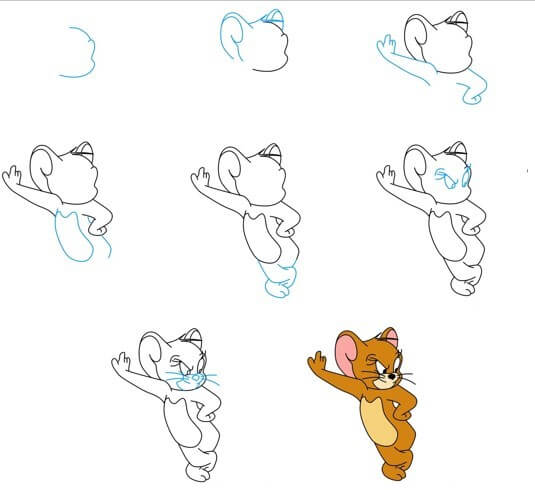 Idée Jerry souris (12) dessin