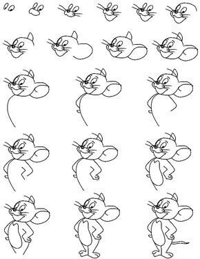 Idée Jerry souris (2) dessin