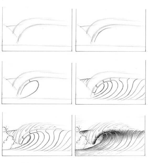 idée océan (10) dessin