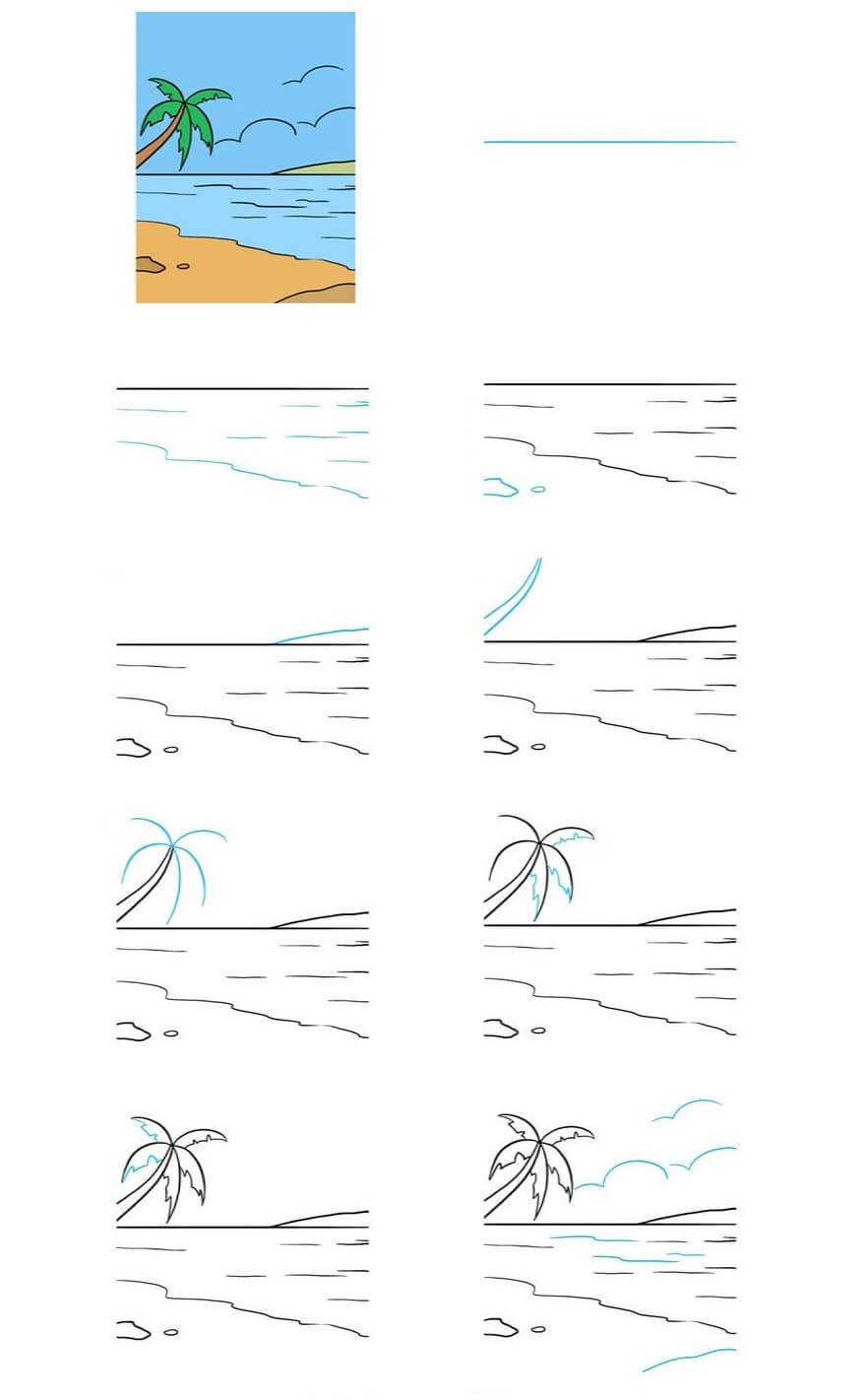idée océan (2) dessin