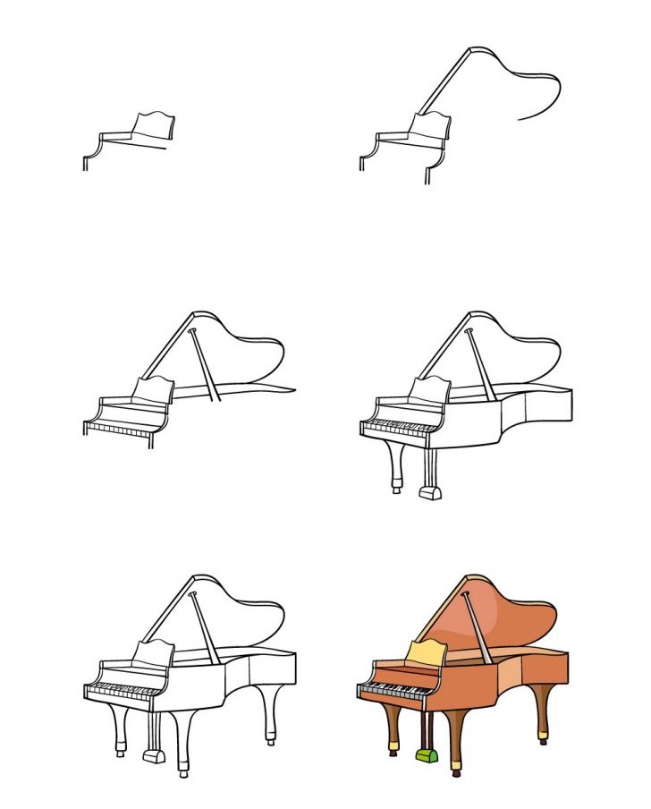 Idée piano (5) dessin