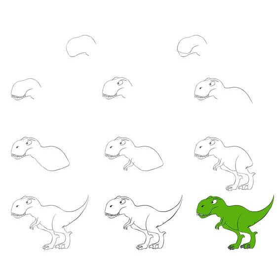 Idée T-Rex (17) dessin