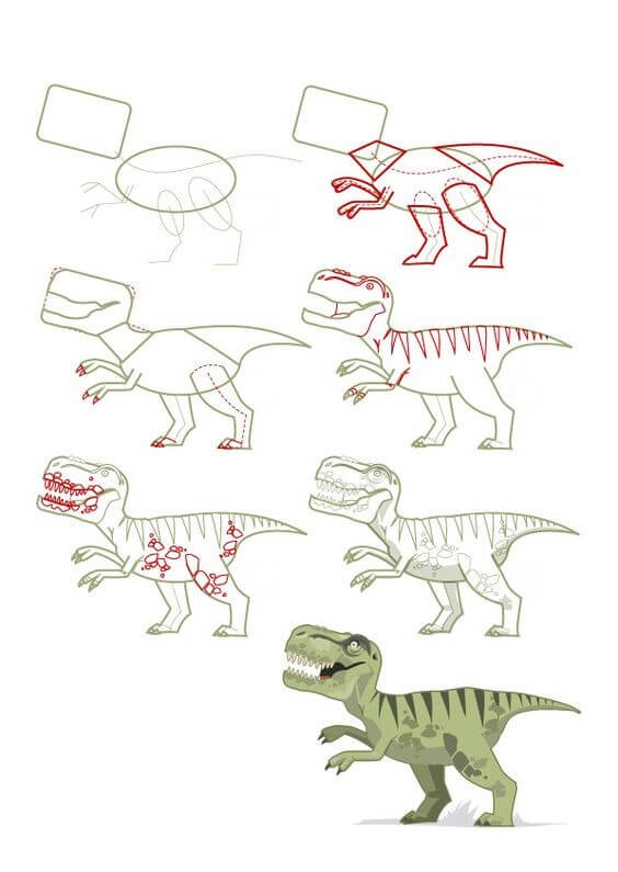 Idée T-Rex (18) dessin