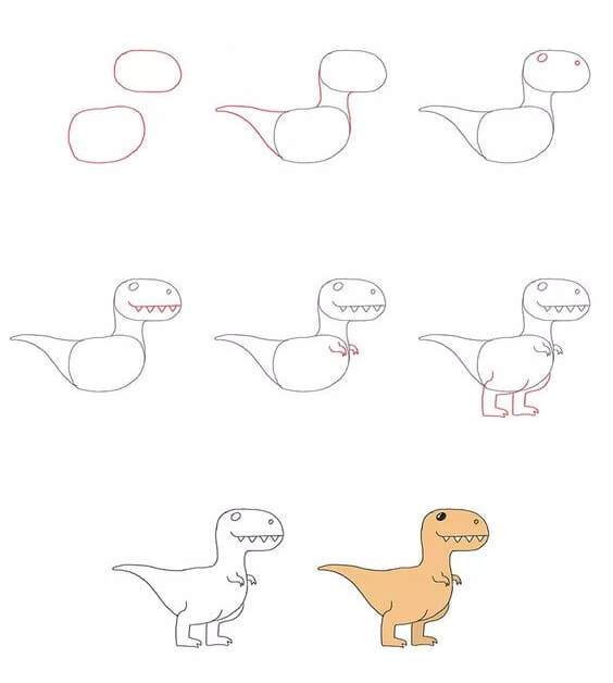 Idée T-Rex (3) dessin