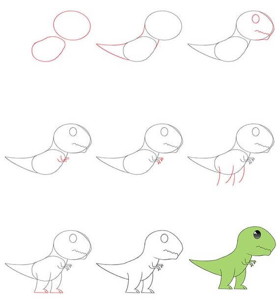 Idée T-Rex (8) dessin