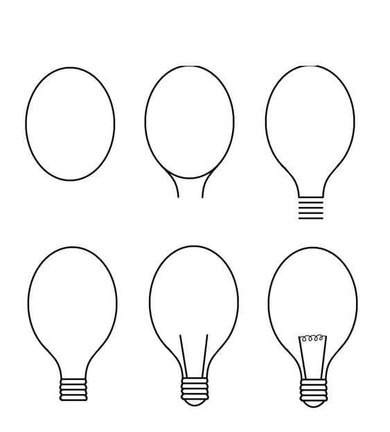 Idées d'ampoules (9) dessin