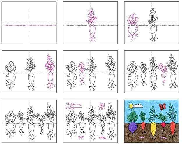 Idées de jardin (12) dessin