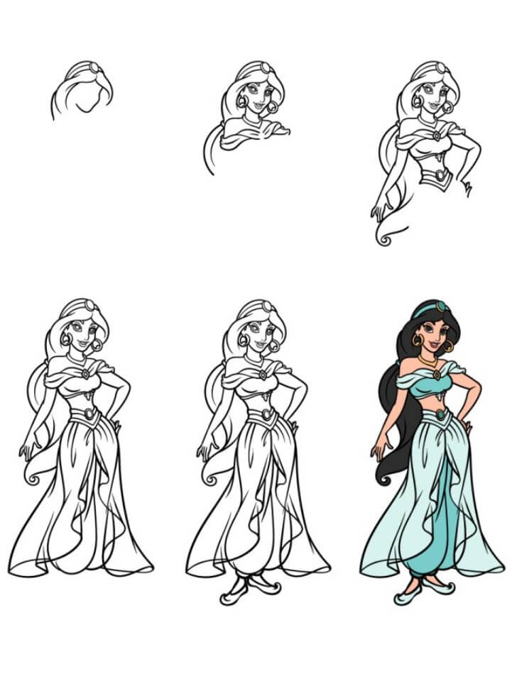 Idées de jasmine (8) dessin