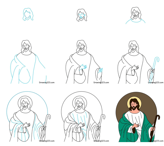 Idées de Jésus (5) dessin