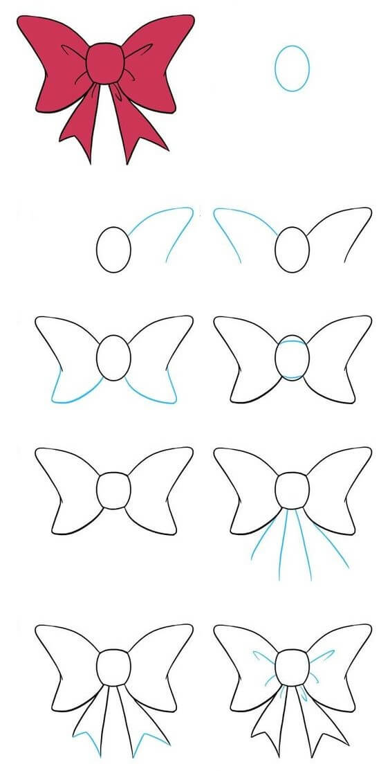 idées de nœud papillon (9) dessin