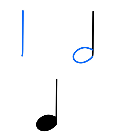 Idées de notes de musique (13) dessin