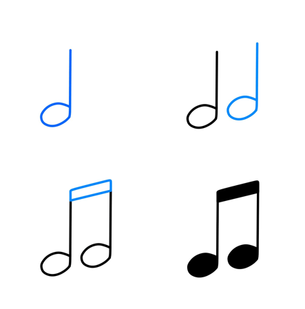 Idées de notes de musique (15) dessin